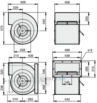 Rosenberg DRAD 314-4 - описание, технические характеристики, графики